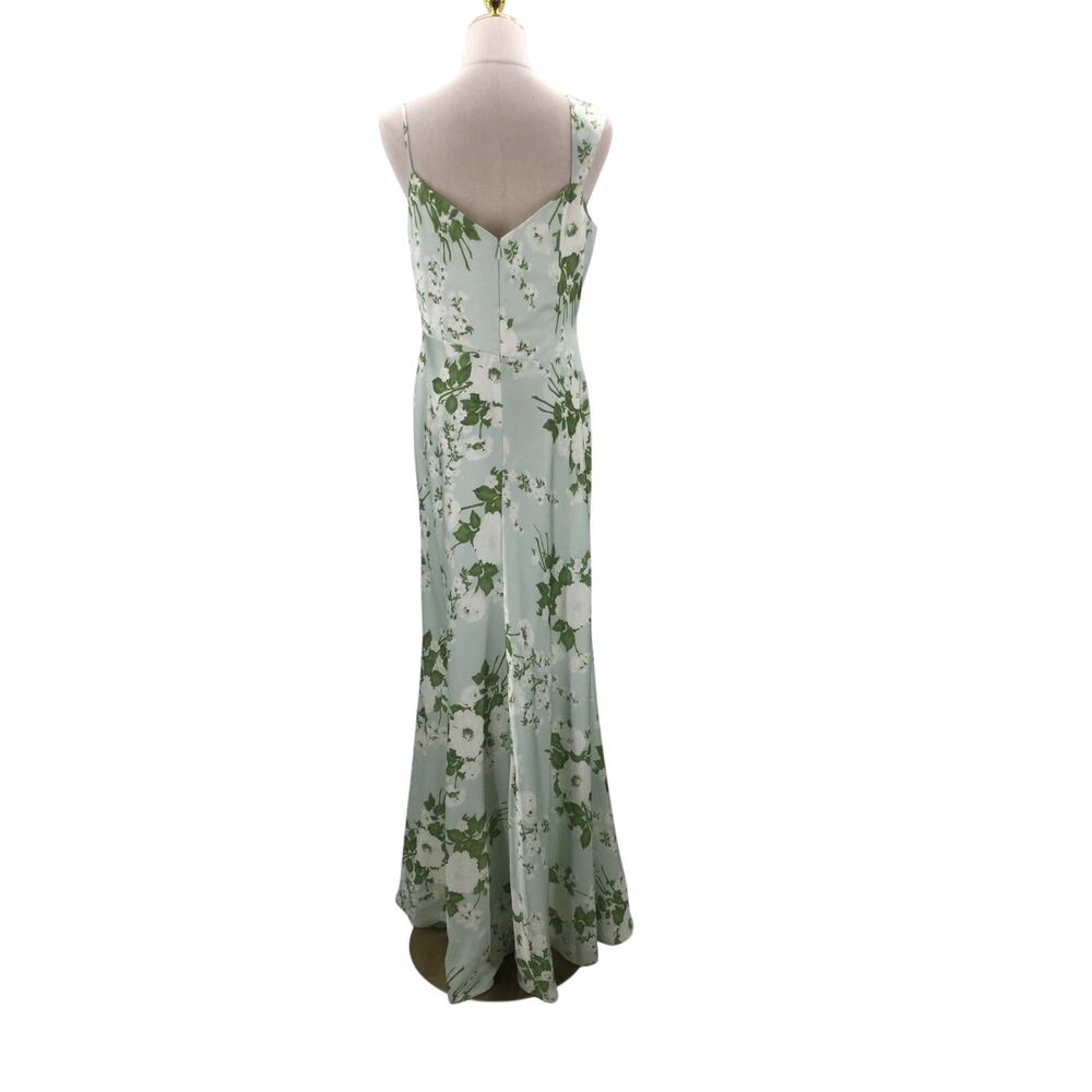 Floral Green Maxi Dress - Picture 4 of 9